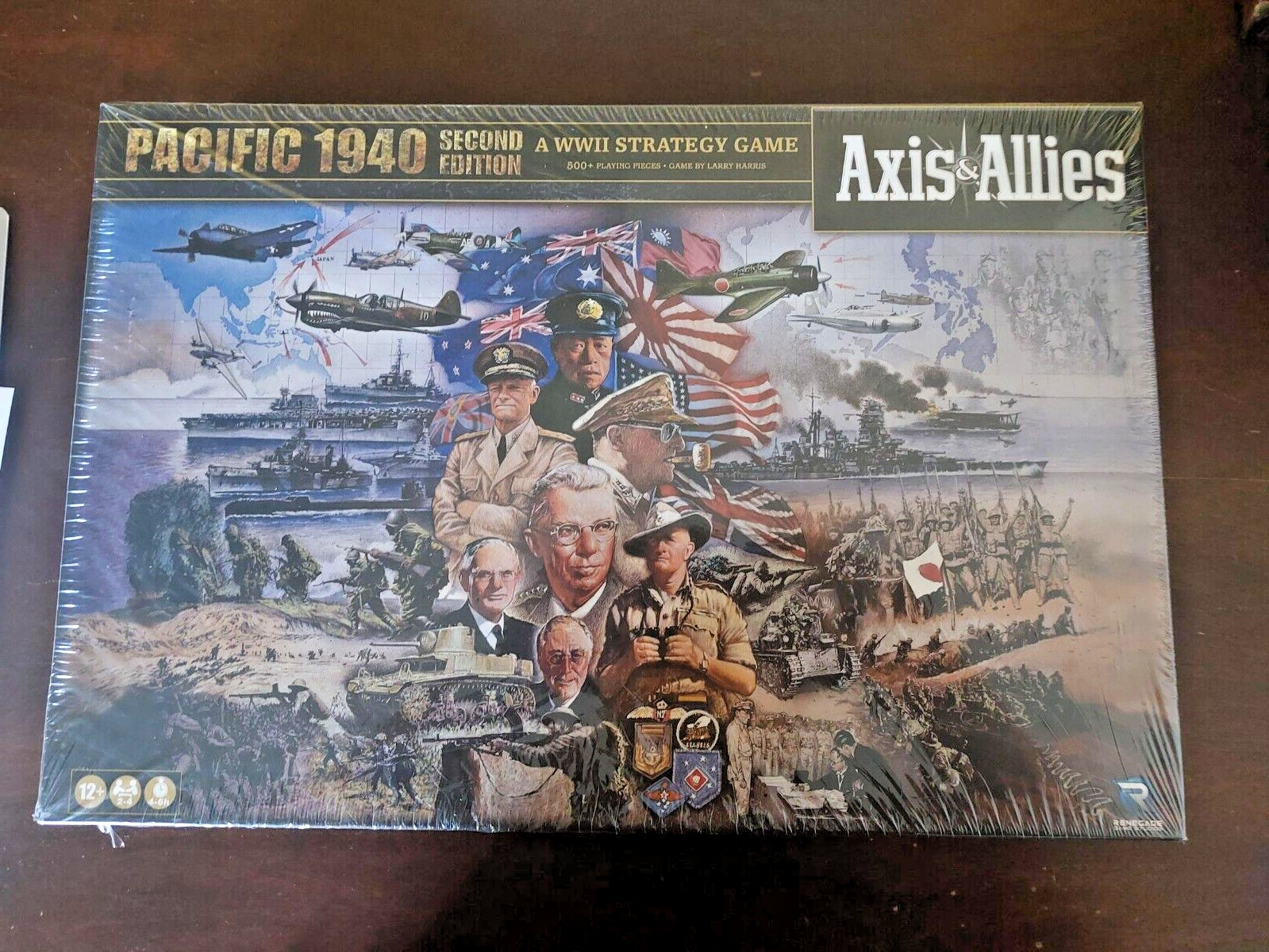 Ось и союзники Тихий океан 1940 года Второе издание - Стратегическая игра времен Второй мировой войны - Новинка 13190₽