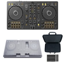 Pioneer DDJ-FLX4 2-Channel DJ Controller with Case Cover Package