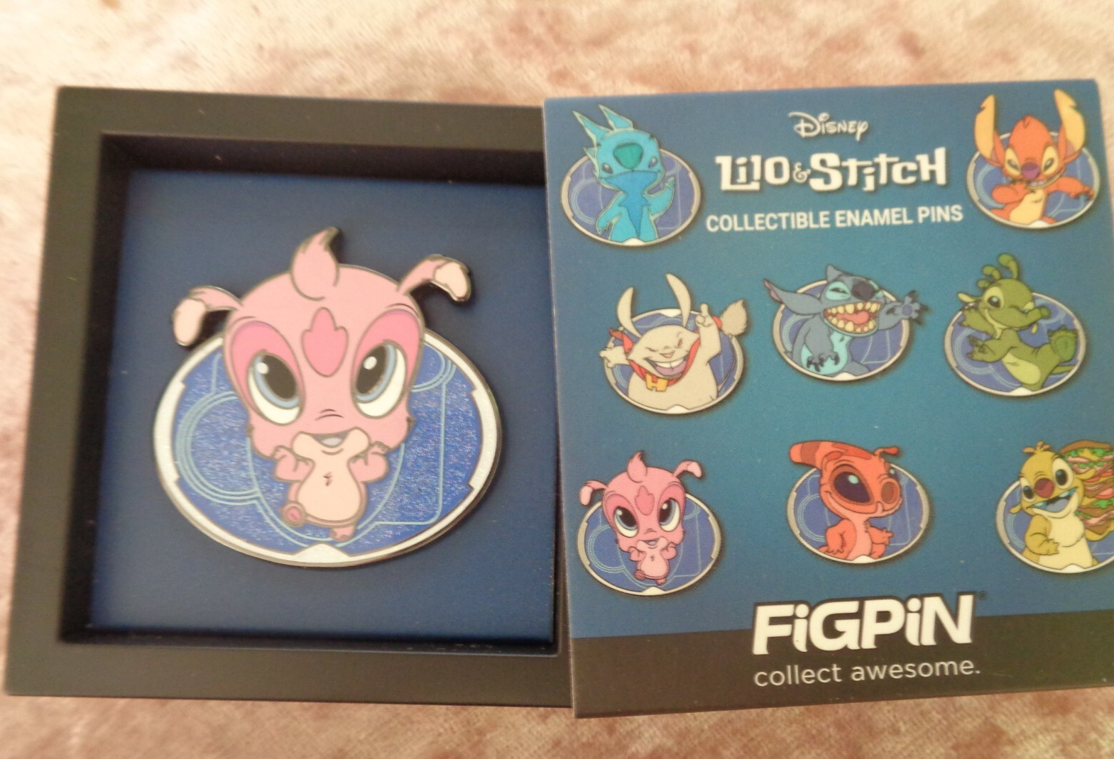 Disney Lilo & Stitch - FIGPIN - Uncommon -  Glitter Mr. Stenchy Mystery Box Pin
