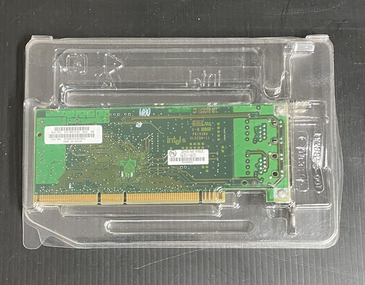 M Sun 371-0912 Low Profile PCI-X Single Gigabit Ethernet MMF