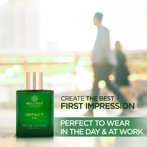 Bella Vita Luxury IMPACT MAN 100ml Perfume - Woody Citrus Long Lasting Fragrance - Picture 4 of 4
