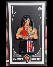Pin Esmalte Rambo/Rocky Balboa (Edición Limitada/100)