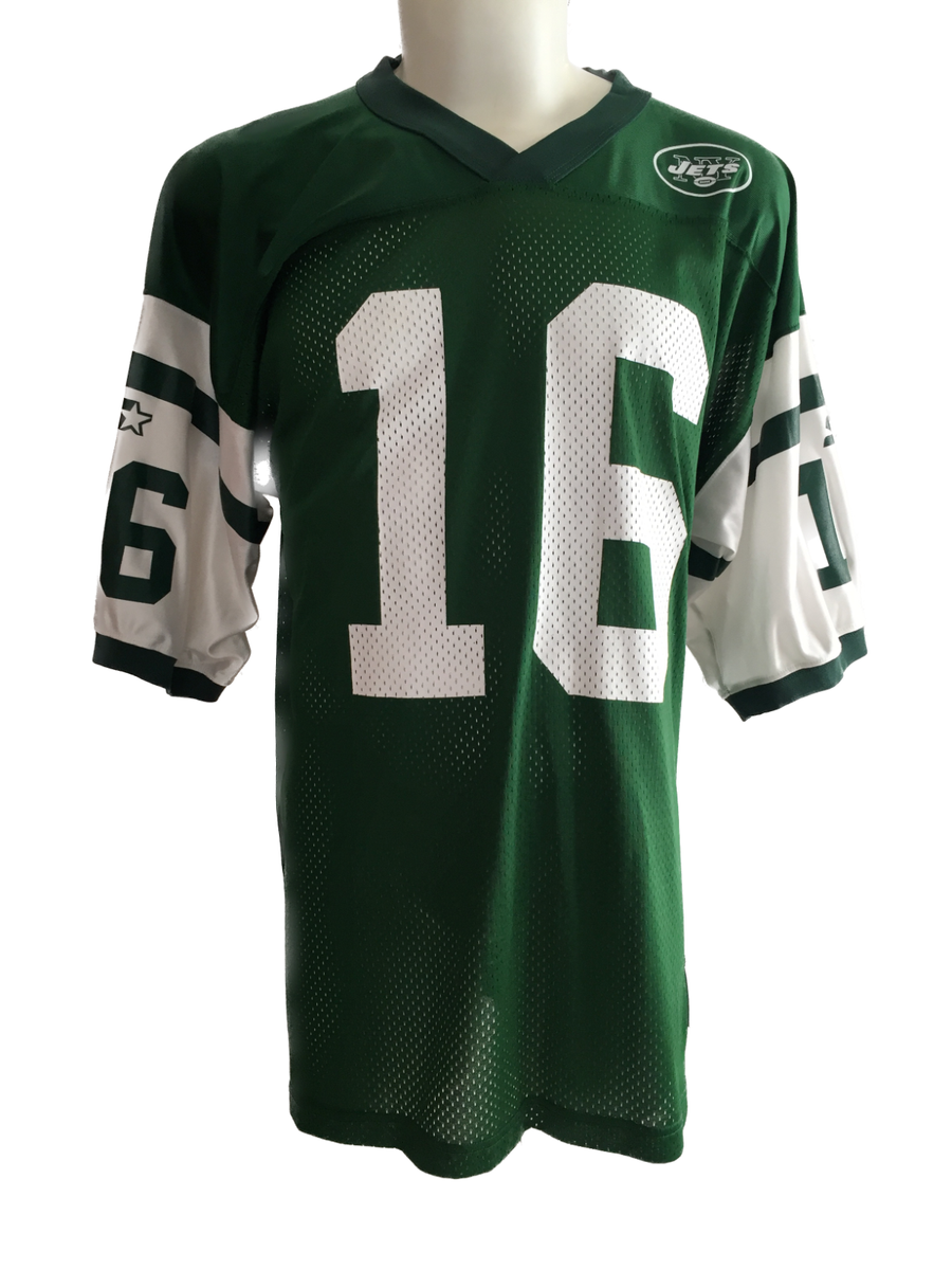 New York Jets #16 Vinny Testaverde Green Jersey Mens Size XL