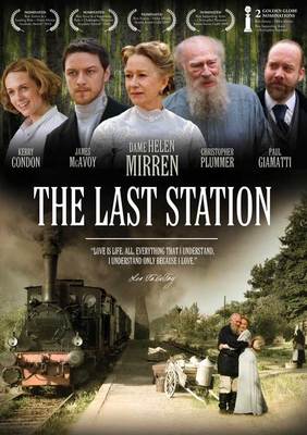 THE LAST STATION Movie POSTER 27x40 B Christopher Plummer James McAvoy Helen