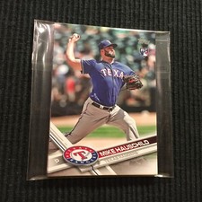 2017 TOPPS UPDATE TEXAS RANGERS TEAM SET 7 CARDS  MIKE HAUSCHILD RC +