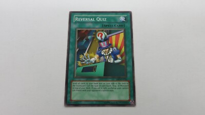 REVERSAL QUIZ SPELL CARD DR1-EN040 UNLIMITED EDITION COMMON YUGIOH NM