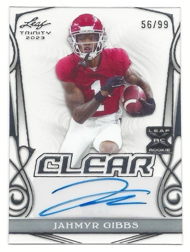 2023 Leaf Trinity Jahmyr Gibbs #CA-JG1