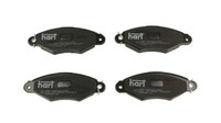 Hart 219 125 Bremsbelagsatz, Scheibenbremse FüR Peugeot