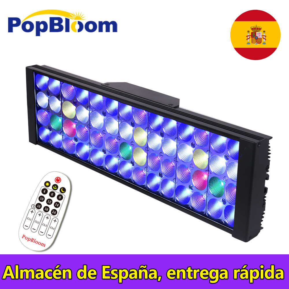 Shannon40 Luz del acuario marino LED luz del acuario para acuario Led...