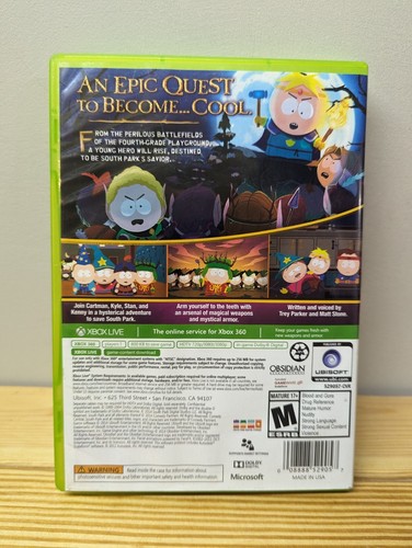 South Park: The Stick of Truth (Microsoft Xbox 360, 2014) - Picture 2 of 5