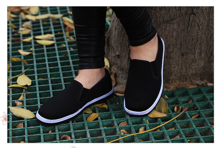 Men's Soft Sole Chinese Kung Fu Shoes – Casual Slip-Ons For Martial Arts Or Daily Wear