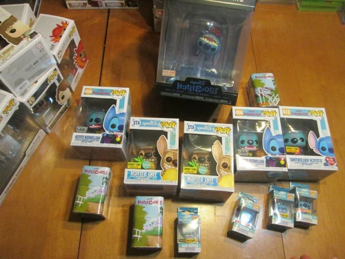 FUNKO POP POCKET MINIS DISNEY LILO & STITCH  EXCLUSIVE COMPLETE YOUR COLLECTION
