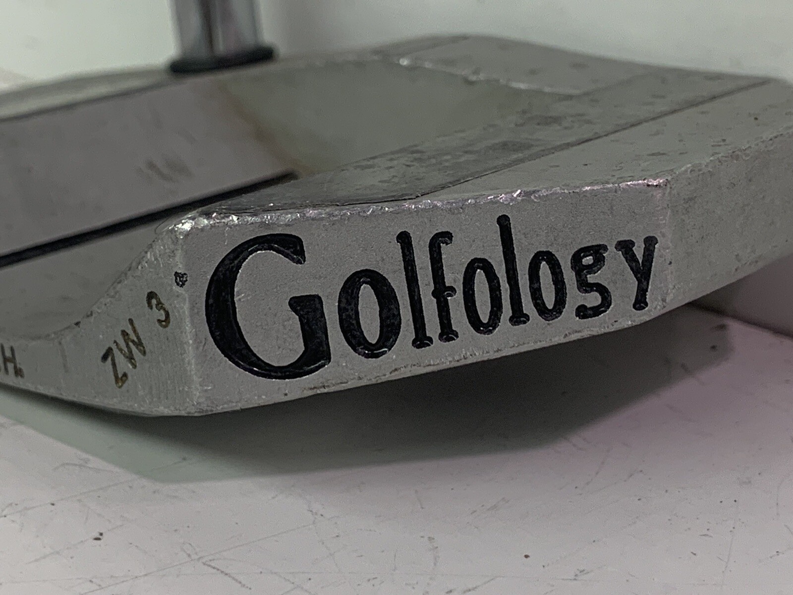 Putter Golfology The Octagon ZW 1 – 35 Pouces – Acier Inox – Fabriqué USA