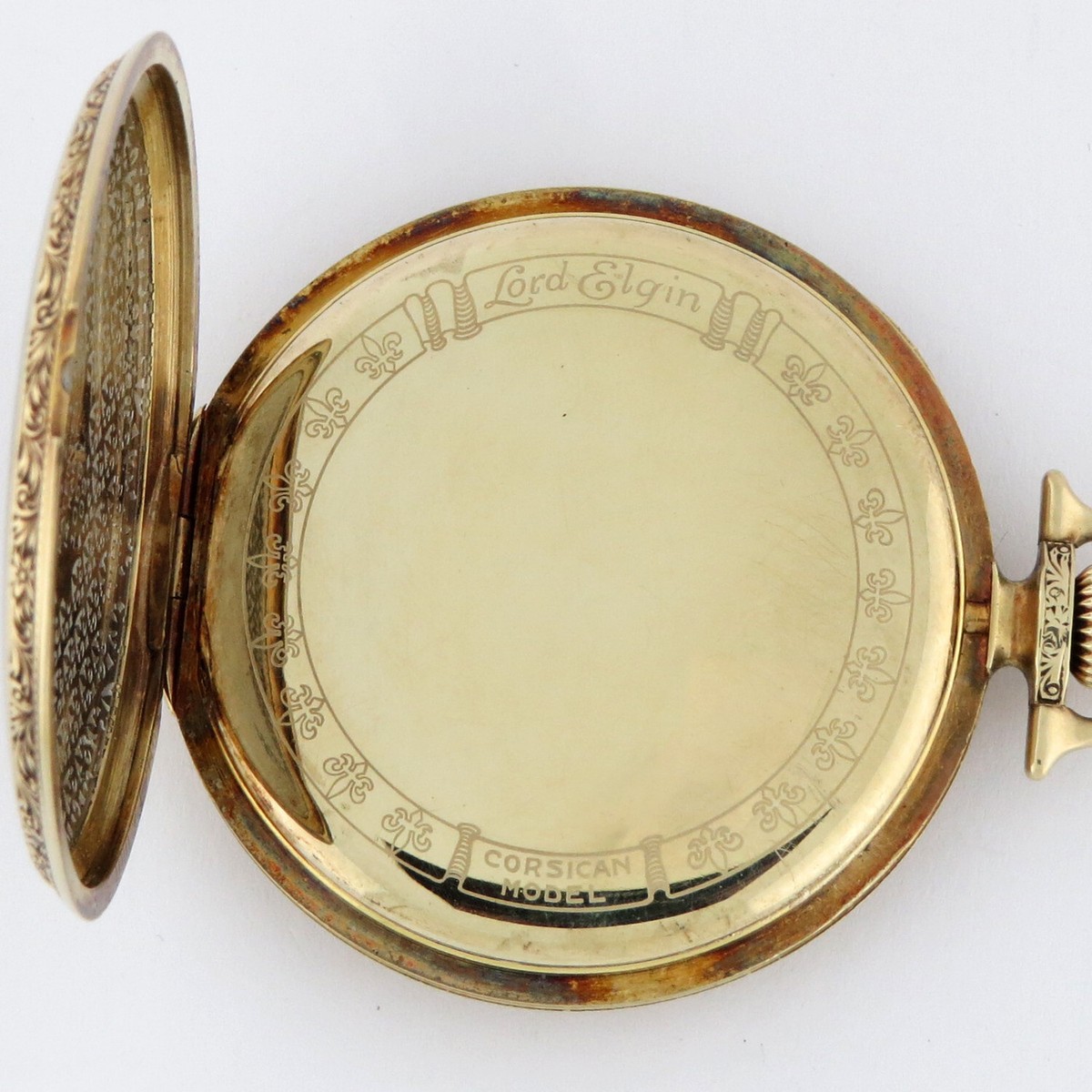 Lord Elgin 14K Gold Two-Tone Grd 450 12s 21j 8adj OF Corsican