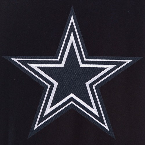 Chaqueta Reversible de Lana Diseño NFL Dallas Cowboys JH con Logotipos Bordados - Imagen 2 de 6