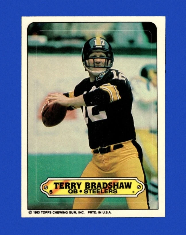 Terry Bradshaw trading card