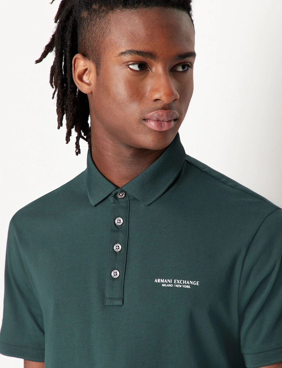 Armani exchange collar t shirts deals