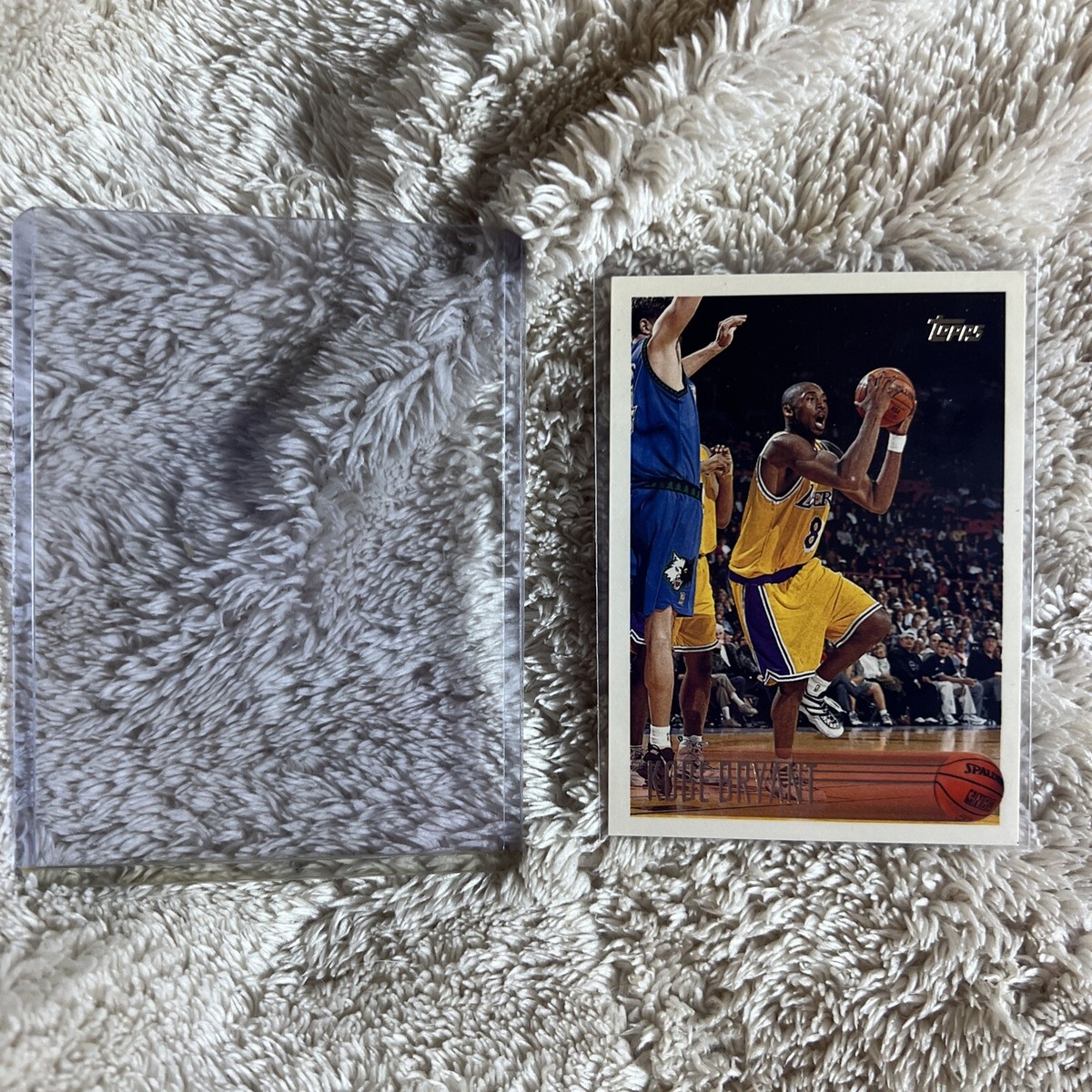 96-97 Topps #138 Kobe Bryant Rookie Card #138 Kobe RC Ungraded 