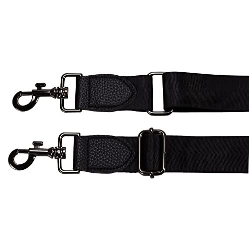 Replacement Purse Strap – 57-Inch Adjustable Crossbody Shoulder Strap With Gold Buckle, Black Peacock Pattern