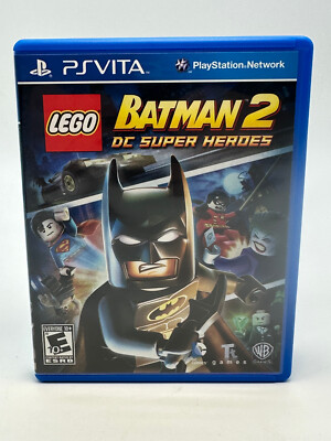 LEGO Batman 2 DC Super Heroes (Sony Playstation Vista, PS Vista) TESTED & WORKS