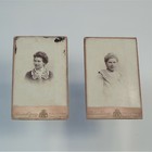 Antique Atelier Photo Germany Late 1800s Early 1900s Woman Portraits