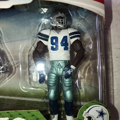Re-Plays Action Figures Ben Roethlisberger vs DeMarcus Ware Confezione da 2 Calcio - Foto 7 di 8