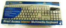 iConcepts Direct Access Internet Multimedia Keyboard for Windows 95,98,00 ME NT 