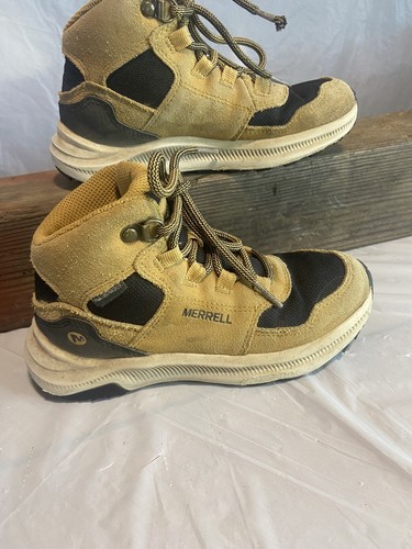 Kinder Unisex Merrell Montario 85 Mid-Rise Wanderschuhe - Top Zustand - Größe 13M - Bild 10 von 13