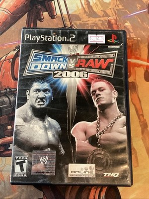 WWE SmackDown vs. Raw 2006 (Sony PlayStation 2, 2005) CIB