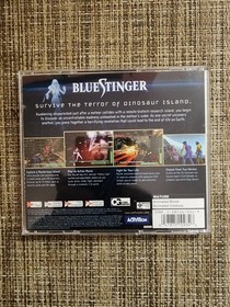 Blue Stinger (Sega Dreamcast) CIB Complete In Box Excellent Condition w/Reg Card