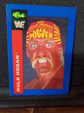 Classic 1991 WWF Superstars Hulk Hogan #1 Wrestling Trading Card