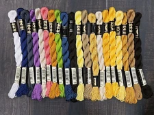 DMC Perle Cotton #3 Embroidery Needlecraft Thread 20 SKEINS NWT No Repeats