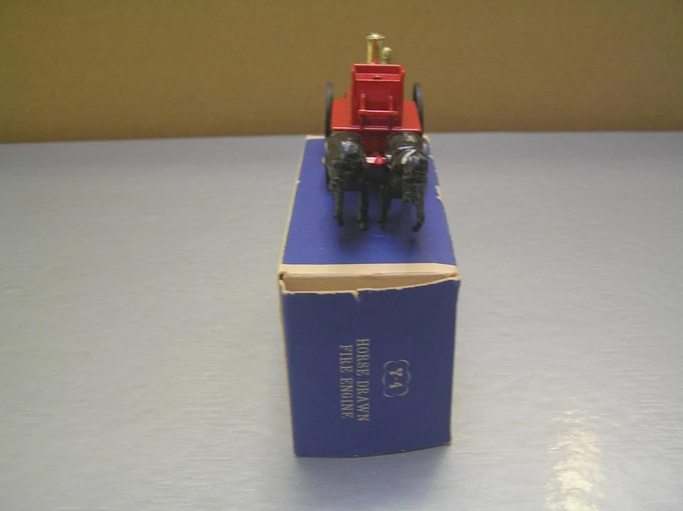 Matchbox Models of Yesteryear Y4 Shand Mason horse drawn fire engine MIB - Image 4 of 4