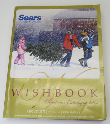 Sears Canada Wish Book Christmas Catalogue 2005 Fashion Home Decor Toys