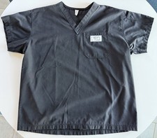 Aviator Mens Sz XL Black Scrubs Top.  High Quality Professional