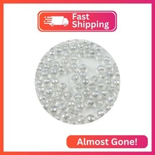 Mulutoo 10MM 80 Pieces 96 Faceted Crystal Glass Bead Crystal AB Round Faceted Be