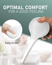 Anal Douche Bottles Kit Reusable - Enema Bulb Douche , Travel Anal Cleaner En...