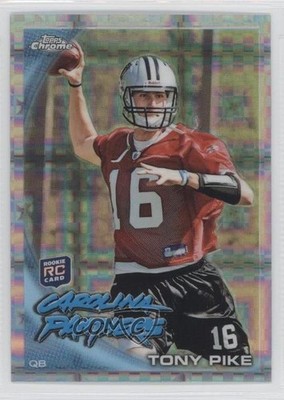 2010 Topps Chrome Retail X-Fractor Tony Pike #C175 Rookie RC 0q0m