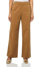 NWT Tan Velvet by Graham & Spencer "Naya” Cotton Twill Pants Sz Medium