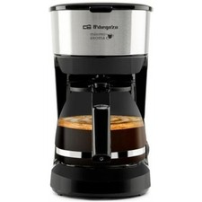 Cafetera De Goteo Orbegozo Cg 4506/ 6 Tazas/ Negra Y Plata
