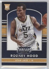 2014-15 Panini Threads Leather Rookies Rodney Hood #249 0k4