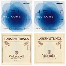 Larsen A&D with Helicore G&C Cello String Set...