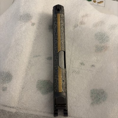 New But Old Beautifully Engraved Sig Sauer P210 Legend Slide Gold Inlay DLC USA