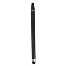 Durable Stainless Steel Stylus Pen Black Dual Tip for Interactive Whiteboard Use