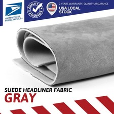 60"x60" Headliner Fabric Foam Backed Auto Roof Liner Repair Upholstery Suede NEW