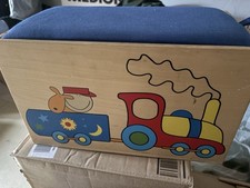 holzkiste mit Sitzdeckel gebraucht