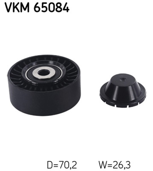 Umlenk-/FüHrungsrolle Keilrippenriemen Skf Vkm 65084 FüR Jc Sorento Kia Hyundai-image