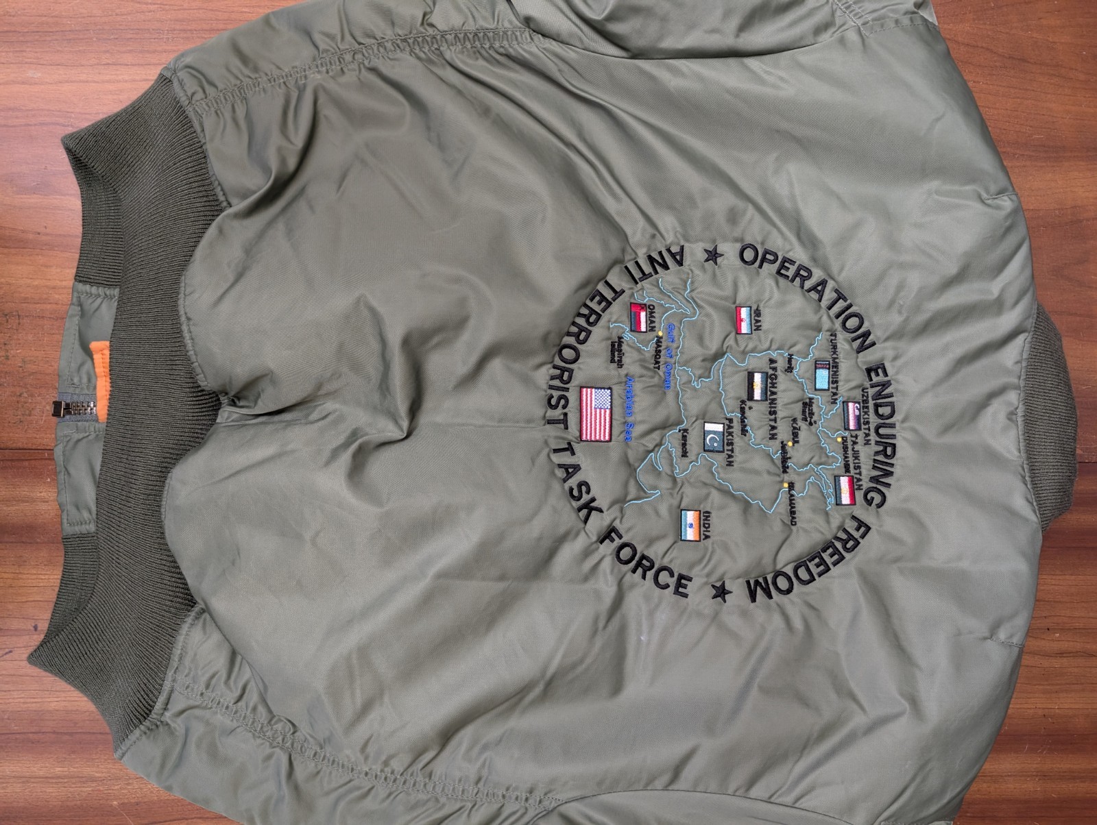 Operation Enduring Freedom Reversible Bomber Jack… - image 13