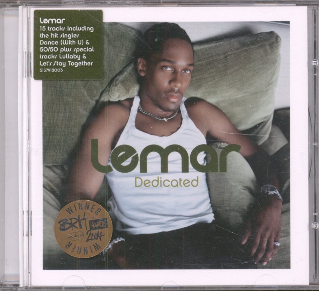 Lemar Dedicated CD UK Sony Music UK 2003 CD. Has info stickers on front 5137912
