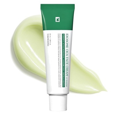 Exosome CICA Face Cream - Daily Soothing Moisturizer for Breakouts and Irrita...